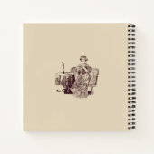 dame drink thee notitieboek (Achterkant)