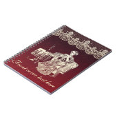 dame drink thee notitieboek (Linkerzijde)