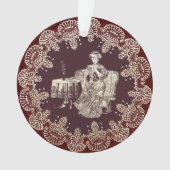 dame drink thee ornament (voorkant)