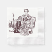 dame drink thee servetten (Voorkant)