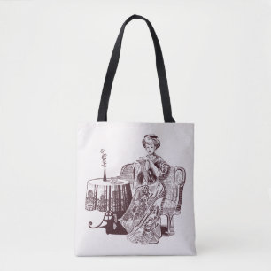 dame drink thee tote bag