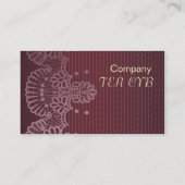 dame drink thee visitekaartje (Achterkant)