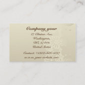 dame drink thee visitekaartje (Achterkant)