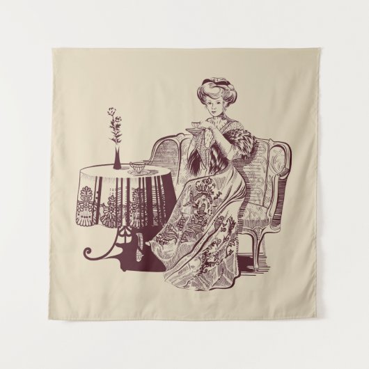 dame drink thee wandkleed (Voorkant (horizontaal))