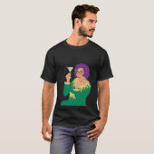 Dame Edna Everage Aussie Christmas Merry Christmas T-shirt (Voorkant volledig)