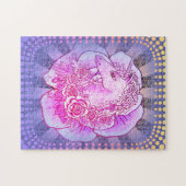 Dame Eenhoorn Legpuzzel (Horizontaal)