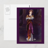 Dame Ellen Terry als Imogen - Alma-Tadema Briefkaart (Voorkant / Achterkant)