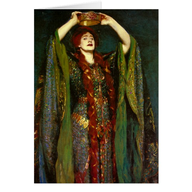 Dame Ellen Terry by John Singer Sargent (Voorkant)