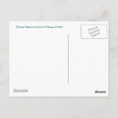 Dame en Cadeau Briefkaart (Achterkant)