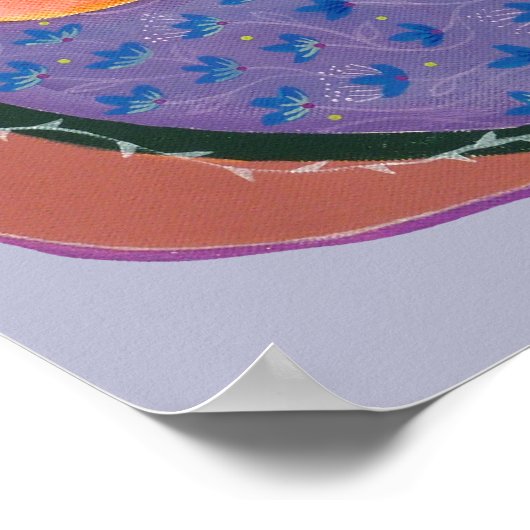 Dame en Fox. Poster (Hoek)