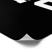 Dame en freak Motivatie werkout Poster (Hoek)