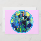 dame en heer uit de jaren '20 op de dansvloer (Voorkant)