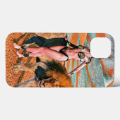 Dame en Leeuw Case-Mate iPhone Case (Achterkant (horizontaal))