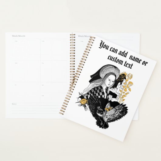 Dame en Nachtuil Planner (Display)