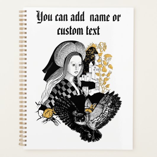 Dame en Nachtuil Planner (Voorkant)