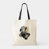 Dame en Nachtuil Tote Bag (Achterkant)