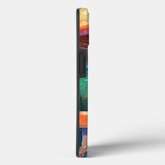 Dame en paddenstoelen Surreal Fantasy Art Case-Mate iPhone Case (Achterkant / Rechts)