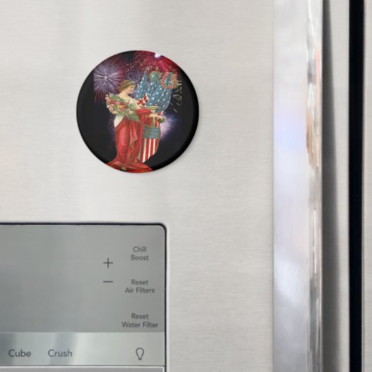  dame en vuurwerk magneet (Insitu (Koelkast))