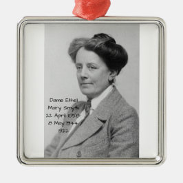 Dame Ethel Mary Smyth, 1922 Metalen Ornament