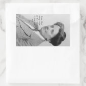 Dame Ethel Mary Smyth, 1922 Rechthoekige Sticker (Tas)