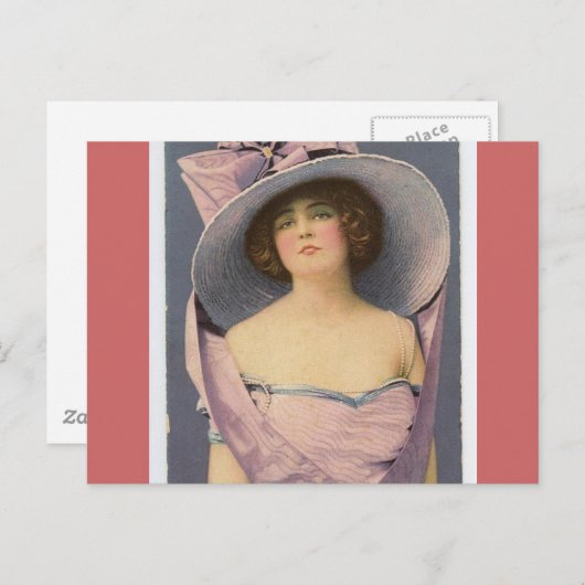 dame fairy briefkaart (Voorkant / Achterkant)