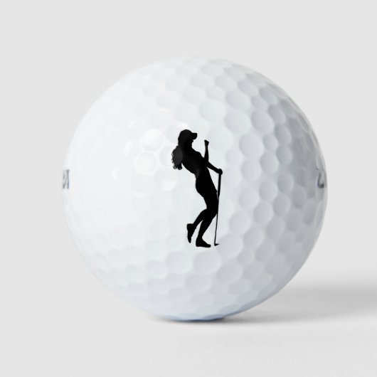 Dame Golf Sports Design Golfballen (Voorkant)