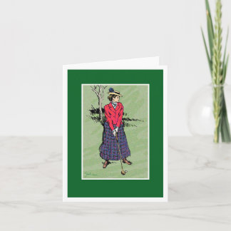 Dame Golfer Kaart