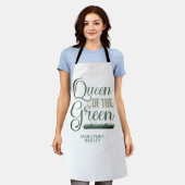 Dame Golfers Koningin Van De Green Schort (Gedragen)
