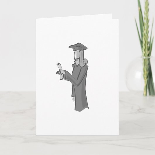Dame Graduating Kaart (Voorkant)