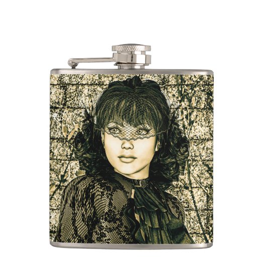 dame heupfles (Voorkant)