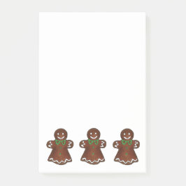Dame Holiday Kerstkoekje Baken Post-it® Notes