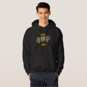 DAME HORNETS Luipaard Cheetah Softbal Team Trendy Hoodie (Voorkant volledig)