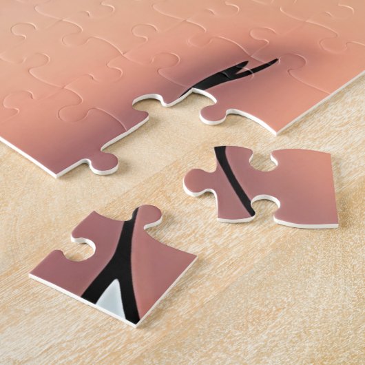 Dame in Bikini Retro Breach Legpuzzel (Zijkant)