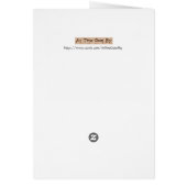 dame in Blue door het Zee, (Achterkant)