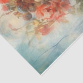 Dame in de bloemen tissuepapier (Detail)