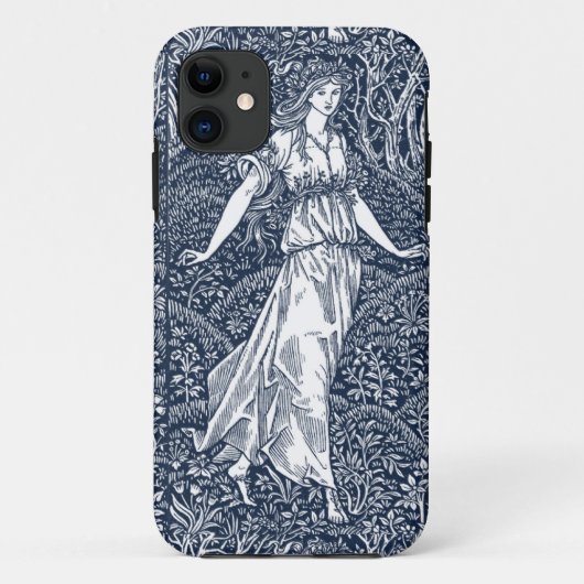 dame in de Bossen Case-Mate iPhone Case (Achterkant)