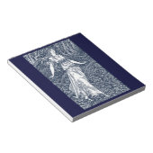 dame in de Bossen Notitieblok (Schuin)