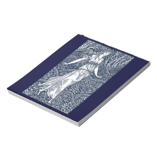 dame in de Bossen Notitieblok (Linkerzijde)