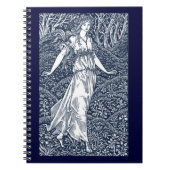 dame in de Bossen Notitieboek (Voorkant)
