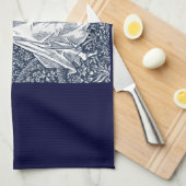 dame in de Bossen Theedoek (Quarter Fold)