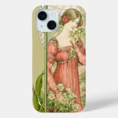 Dame in de kas Case-Mate iPhone case (Achterkant)