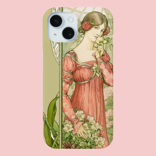 Dame in de kas Case-Mate iPhone case