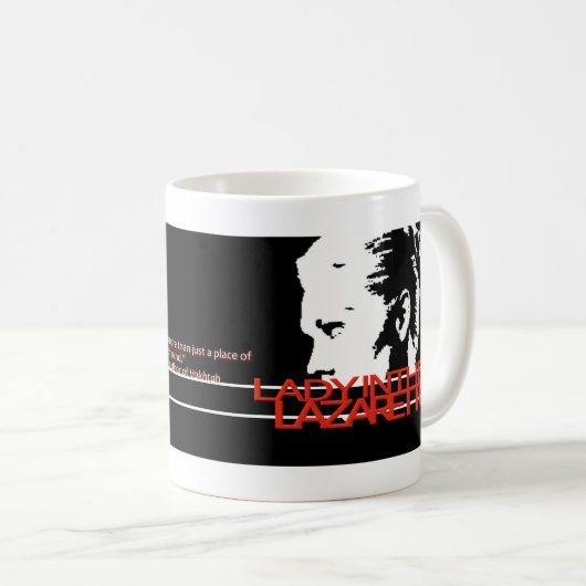 Dame in de koffiebeker Lazaretto Koffiemok (Voorkant rechts)