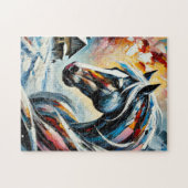 Dame in de sneeuw 250 Stuk Puzzel Legpuzzel (Horizontaal)