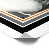 "Dame in de toekomst" Art Deco Poster 16 x 20 (Hoek)