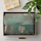 Dame in de tuin tissuepapier (Geschenk)
