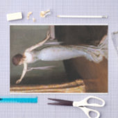 Dame in een avondjurk van Lilla Cabot Perry Tissuepapier (Craft)