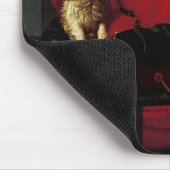 Dame in een Rode Dress Muismat (Hoek)