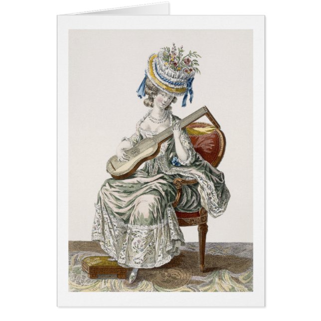 Dame in een Shot Taffeta-dress getrimd met Lace Pl (Voorkant)