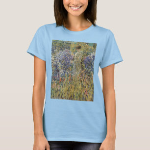 Dame in een tuin door Frederick Frieseke, Fine Art T-shirt